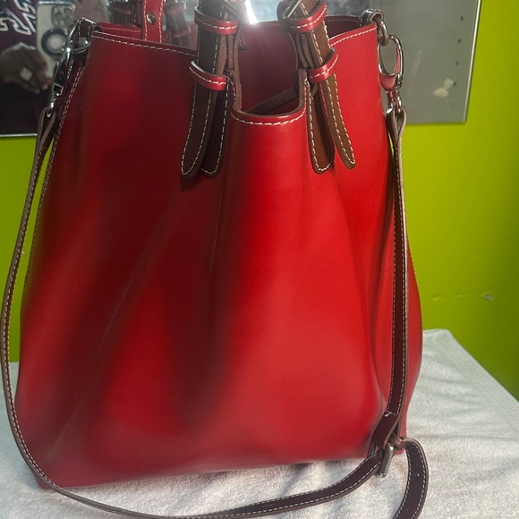 Nardelli Handbags - Chic Red Leather Shoulder Bag
